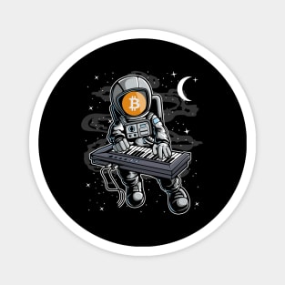 Astronaut Organ Bitcoin BTC Coin To The Moon Crypto Token Cryptocurrency Blockchain Wallet Birthday Gift For Men Women Kids Magnet